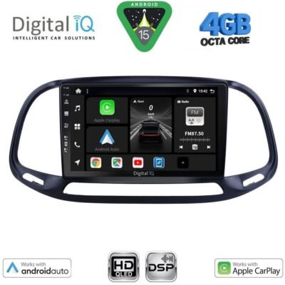 AIN-121129 - Digital iQ - DIGITAL IQ BXF 6138_CPAA (9inc) MULTIMEDIA TABLET for FIAT DOBLO – OPEL COMBO mod. 2015-2018 - ALL IN POINT - LEFKELIS.GR