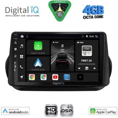 AIN-121062 - Digital iQ - DIGITAL IQ BXF 6142_CPAA (9inc) MULTIMEDIA TABLET for CITROEN – FIAT – PEUGEOT mod. 2008-2018 - ALL IN POINT - LEFKELIS.GR