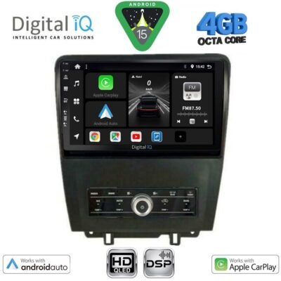 AIN-121121 - Digital iQ - DIGITAL IQ BXF 6165_CPAA (9inc) MULTIMEDIA TABLET for FORD MUSTANG mod. 2010-2015 - ALL IN POINT - LEFKELIS.GR