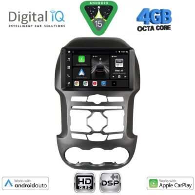 AIN-135634 - Digital iQ - DIGITAL IQ BXF 6171S_CPAA (9inc) MULTIMEDIA TABLET for FORD RANGER mod. 2011-2015 - ALL IN POINT - LEFKELIS.GR