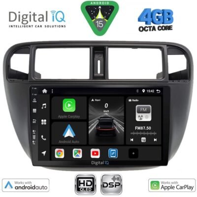 AIN-121034 - Digital iQ - DIGITAL IQ BXF 6186_CPAA A/C (9inc) MULTIMEDIA TABLET for HONDA CIVIC mod. 1995-2001 - ALL IN POINT - LEFKELIS.GR