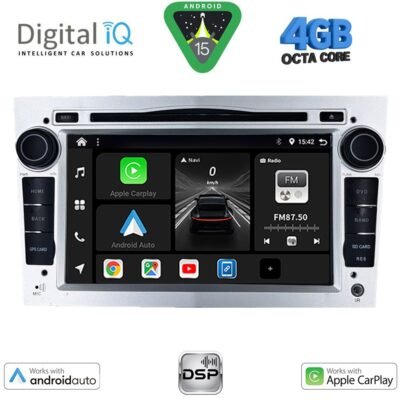 AIN-156865 - Digital iQ - DIGITAL IQ BXF 619SL_CPAA (7" DVD) MULTIMEDIA SYSTEM for OPEL ALL mod. 2004-2012 (SILVER) - ALL IN POINT - LEFKELIS.GR