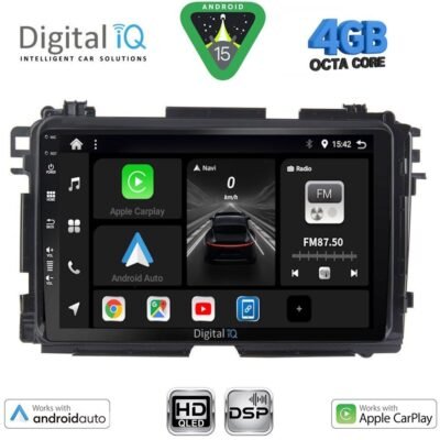 AIN-121199 - Digital iQ - DIGITAL IQ BXF 6201_CPAA (9inc) MULTIMEDIA TABLET for HONDA HRV mod. 2015-2021 - ALL IN POINT - LEFKELIS.GR