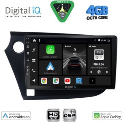 AIN-121200 - Digital iQ - DIGITAL IQ BXF 6205_CPAA (9inc) MULTIMEDIA TABLET for HONDA INSIGHT mod. 2009-2014 - ALL IN POINT - LEFKELIS.GR