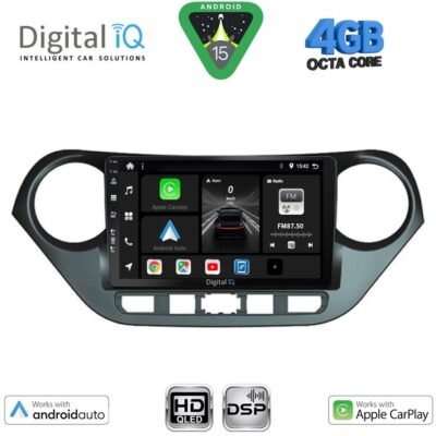 AIN-121242 - Digital iQ - DIGITAL IQ BXF 6224_CPAA (9inc) MULTIMEDIA TABLET for HYUNDAI i10 mod. 2014-2020 - ALL IN POINT - LEFKELIS.GR