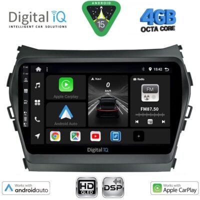 AIN-121048 - Digital iQ - DIGITAL IQ BXF 6238_CPAA (9inc) MULTIMEDIA TABLET for HYUNDAI IX45 - SANTA FE mod. 2013-2017 - ALL IN POINT - LEFKELIS.GR