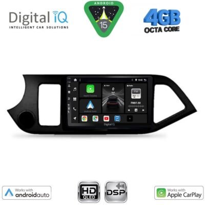 AIN-121255 - Digital iQ - DIGITAL IQ BXF 6308_CPAA (9inc) MULTIMEDIA TABLET for KIA PICANTO mod. 2011-2017 - ALL IN POINT - LEFKELIS.GR