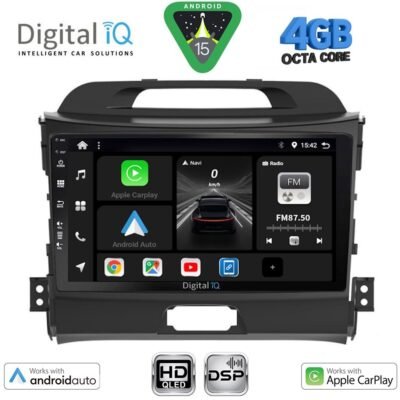AIN-121261 - Digital iQ - DIGITAL IQ BXF 6325_CPAA (9inc) MULTIMEDIA TABLET for KIA SPORTAGE mod. 2010-2015 - ALL IN POINT - LEFKELIS.GR