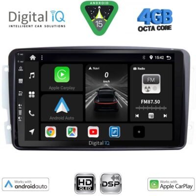 AIN-121211 - Digital iQ - DIGITAL IQ BXF 6401_CPAA (9inc) MULTIMEDIA TABLET for MERCEDES CLK (W209) mod. 2000-2004 - ALL IN POINT - LEFKELIS.GR