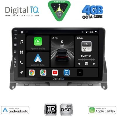 AIN-121212 - Digital iQ - DIGITAL IQ BXF 6405_CPAA (9inc) MULTIMEDIA TABLET for MERCEDES C (W204) mod. 2007-2011 - ALL IN POINT - LEFKELIS.GR