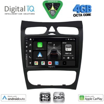 AIN-121046 - Digital iQ - DIGITAL IQ BXF 6406_CPAA (9inc) MULTIMEDIA TABLET for MERCEDES CLK (W209) mod. 2000-2004 - ALL IN POINT - LEFKELIS.GR
