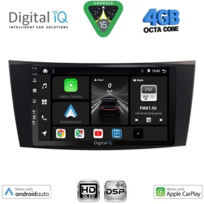 AIN-128805 - Digital iQ - DIGITAL IQ BXF 6407_CPAA (8inc) MULTIMEDIA TABLET for MERCEDES E W211 – CLS mod. 2003-2009 - ALL IN POINT - LEFKELIS.GR