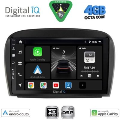 AIN-121251 - Digital iQ - DIGITAL IQ BXF 6427_CPAA (9inc) MULTIMEDIA TABLET for MERCEDES SL (R230) FACELIFT mod. 2006-2012 - ALL IN POINT - LEFKELIS.GR