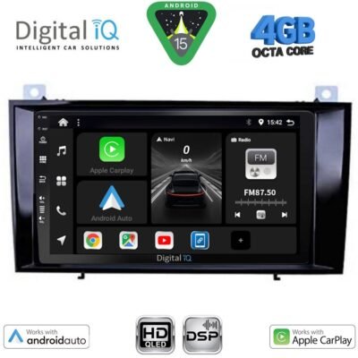AIN-128761 - Digital iQ - DIGITAL IQ BXF 6428_CPAA (8inc) MULTIMEDIA TABLET for MERCEDES SLK R171 mod. 2004-2010 - ALL IN POINT - LEFKELIS.GR