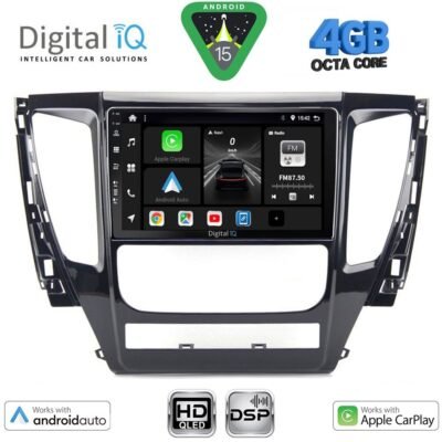 AIN-121040 - Digital iQ - DIGITAL IQ BXF 6447A_CPAA (9inc) MULTIMEDIA TABLET for MITSUBISHI PAJERO mod. 2013-2020 - ALL IN POINT - LEFKELIS.GR
