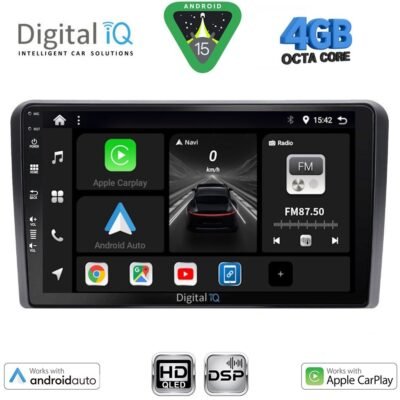 AIN-121012 - Digital iQ - DIGITAL IQ BXF 6454_CPAA CLIMA (9inc) MULTIMEDIA TABLET for NISSAN NAVARA D40 mod. 2006-2011 με CLIMA - ALL IN POINT - LEFKELIS.GR