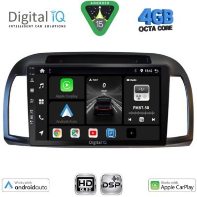 AIN-151114 - Digital iQ - DIGITAL IQ BXF 6457BL_CPAA (9inc) MULTIMEDIA TABLET for NISSAN MICRA K12 mod. 2002-2010 (BLACK) - ALL IN POINT - LEFKELIS.GR