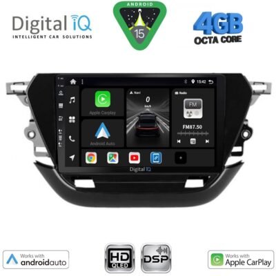 AIN-121038 - Digital iQ - DIGITAL IQ BXF 6487_CPAA (9inc) MULTIMEDIA TABLET for OPEL CORSA F mod. 2021> - ALL IN POINT - LEFKELIS.GR
