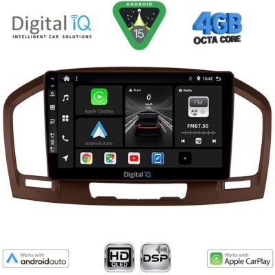 AIN-160108 - Digital iQ - DIGITAL IQ BXF 6491BR_CPAA (9inc) MULTIMEDIA TABLET for OPEL INSIGNIA  mod.2008-2013 (BROWN) - ALL IN POINT - LEFKELIS.GR