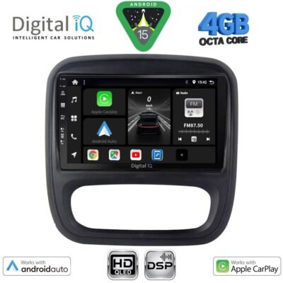 AIN-121099 - Digital iQ - DIGITAL IQ BXF 6499_CPAA (9inc) MULTIMEDIA TABLET for OPEL VIVARO – RENAULT TRAFIC – FIAT TALENDO – NISSAN NV 300 mod. 2014> - ALL IN POINT - LEFKELIS.GR