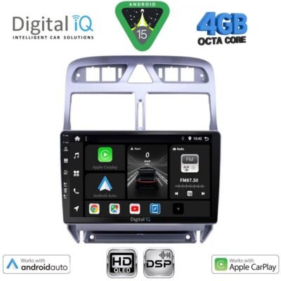 AIN-121305 - Digital iQ - DIGITAL IQ BXF 6512_CPAA (9inc) MULTIMEDIA TABLET for PEUGEOT 307 mod. 2001-2008 - ALL IN POINT - LEFKELIS.GR