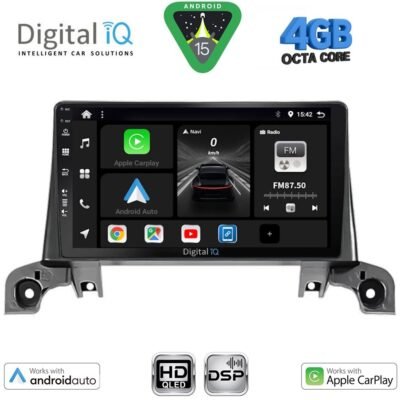 AIN-120987 - Digital iQ - DIGITAL IQ BXF 6519_CPAA (9inc) MULTIMEDIA TABLET for PEUGEOT 3008 - 5008 mod. 2016> - ALL IN POINT - LEFKELIS.GR