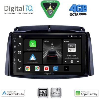 AIN-121150 - Digital iQ - DIGITAL IQ BXF 6551_CPAA (9inc) MULTIMEDIA TABLET for RENAULT KOLEOS mod. 2006-2016 - ALL IN POINT - LEFKELIS.GR