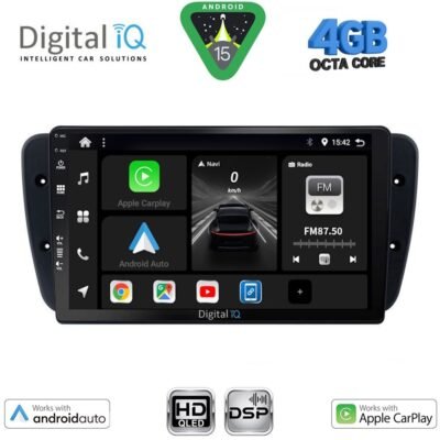 AIN-121302 - Digital iQ - DIGITAL IQ BXF 6571_CPAA (9inc) MULTIMEDIA TABLET for SEAT IBIZA mod. 2008-2015 - ALL IN POINT - LEFKELIS.GR