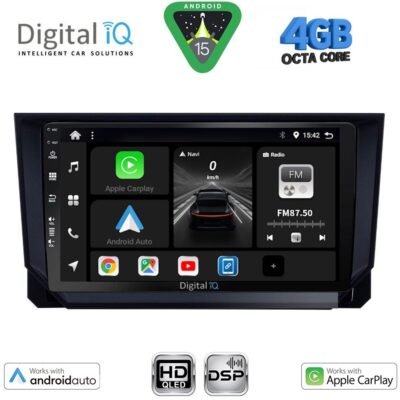 AIN-121303 - Digital iQ - DIGITAL IQ BXF 6573_CPAA (9inc) MULTIMEDIA TABLET for SEAT ARONA - IBIZA mod. 2018> - ALL IN POINT - LEFKELIS.GR
