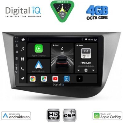 AIN-121137 - Digital iQ - DIGITAL IQ BXF 6574_CPAA (9inc) MULTIMEDIA TABLET for SEAT LEON mod. 2005-2012 - ALL IN POINT - LEFKELIS.GR