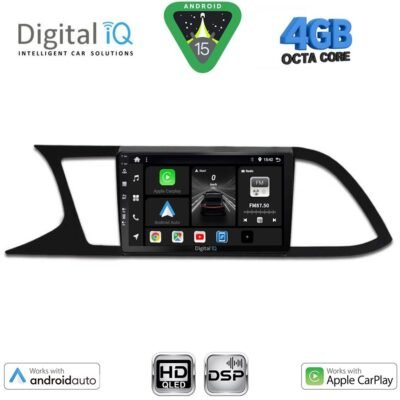 AIN-121304 - Digital iQ - DIGITAL IQ BXF 6575_CPAA (9inc) MULTIMEDIA TABLET for SEAT LEON mod. 2012-2021 - ALL IN POINT - LEFKELIS.GR