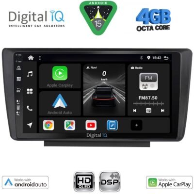 AIN-120981 - Digital iQ - DIGITAL IQ BXF 6594_CPAA (9inc) MULTIMEDIA TABLET for SKODA OCTAVIA 5 mod. 2005-2012 - ALL IN POINT - LEFKELIS.GR