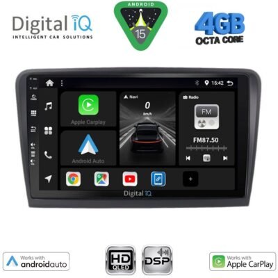 AIN-120989 - Digital iQ - DIGITAL IQ BXF 6601_CPAA (9inc) MULTIMEDIA TABLET for SKODA RAPID  mod. 2012> - ALL IN POINT - LEFKELIS.GR