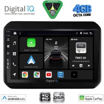 AIN-121231 - Digital iQ - DIGITAL IQ BXF 6676_CPAA (9inc) MULTIMEDIA TABLET for SUZUKI IGNIS mod. 2016> - ALL IN POINT - LEFKELIS.GR