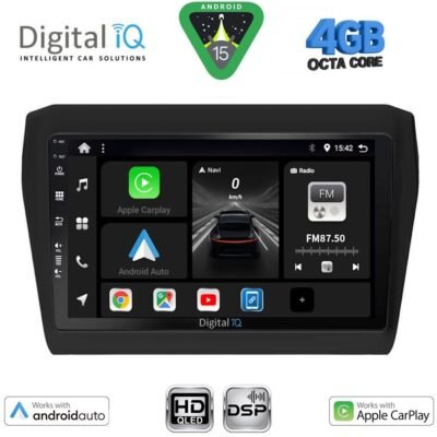 AIN-121236 - Digital iQ - DIGITAL IQ BXF 6686_CPAA (9inc) MULTIMEDIA TABLET for SUZUKI SWIFT mod. 2017> - ALL IN POINT - LEFKELIS.GR
