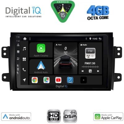AIN-121237 - Digital iQ - DIGITAL IQ BXF 6688_CPAA (9inc) MULTIMEDIA TABLET for FIAT SEDICI – SUZUKI SX4 mod. 2005-2013 - ALL IN POINT - LEFKELIS.GR