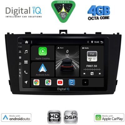AIN-160942 - Digital iQ - DIGITAL IQ BXF 6705BL_CPAA (9inc) MULTIMEDIA TABLET for TOYOTA AVENSIS (T27) mod. 2009-2015 (BLACK) - ALL IN POINT - LEFKELIS.GR