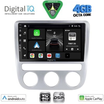 AIN-120969 - Digital iQ - DIGITAL IQ BXF 6752_CPAA CLIMA (9inc) MULTIMEDIA TABLET for VW EOS mod. 2006> - SCIROCCO mod. 2008-2010 - ALL IN POINT - LEFKELIS.GR