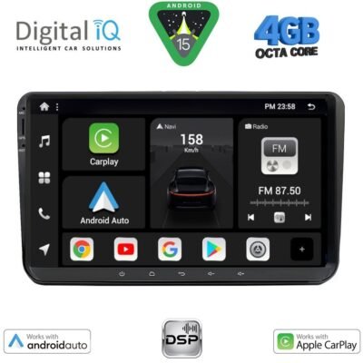 AIN-119577 - Digital iQ - DIGITAL IQ BXF 689_CPAA (9" DECK) MULTIMEDIA SYSTEM for VW – SKODA – SEAT GROUP mod. 2004-2014 - ALL IN POINT - LEFKELIS.GR