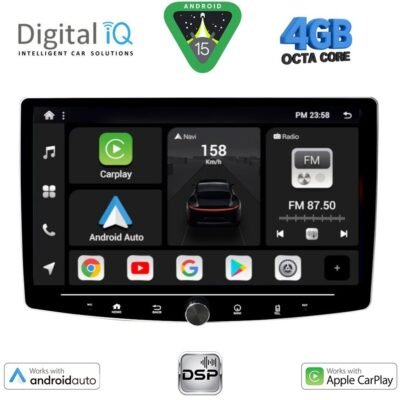 AIN-134459 - Digital iQ - DIGITAL IQ BXF 6940_CPAA (10.1'' DIN) MULTIMEDIA TABLET 1DIN - ALL IN POINT - LEFKELIS.GR