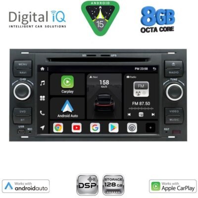 AIN-134619 - Digital iQ - DIGITAL IQ BXF 702_CPAA (7'' DECK) MULTIMEDIA SYSTEM for FORD mod. 2004-2008 - ALL IN POINT - LEFKELIS.GR