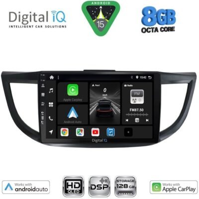 AIN-125510 - Digital iQ - DIGITAL IQ BXF 7198_CPAA (10inc) MULTIMEDIA TABLET for HONDA CRV mod. 2013-2017 - ALL IN POINT - LEFKELIS.GR