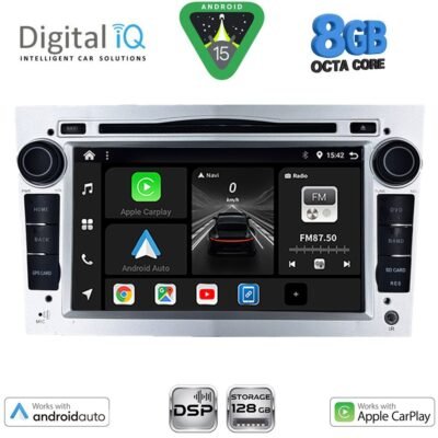 AIN-156864 - Digital iQ - DIGITAL IQ BXF 719SL_CPAA (7" DVD) MULTIMEDIA SYSTEM for OPEL ALL mod. 2004-2012 (SILVER) - ALL IN POINT - LEFKELIS.GR