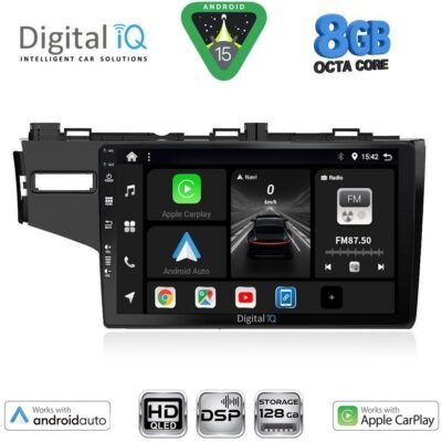 AIN-125507 - Digital iQ - DIGITAL IQ BXF 7212_CPAA (10inc) MULTIMEDIA TABLET for HONDA JAZZ mod. 2013-2019 - ALL IN POINT - LEFKELIS.GR