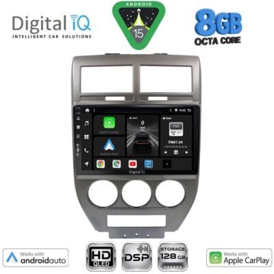AIN-125502 - Digital iQ - DIGITAL IQ BXF 7276_CPAA (10inc) MULTIMEDIA TABLET for JEEP COMPASS - PATRIOT mod. 2007-2016 - ALL IN POINT - LEFKELIS.GR