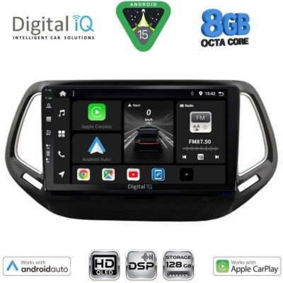 AIN-125500 - Digital iQ - DIGITAL IQ BXF 7278_CPAA (10inc) MULTIMEDIA TABLET for JEEP COMPASS mod. 2016-2021 - ALL IN POINT - LEFKELIS.GR