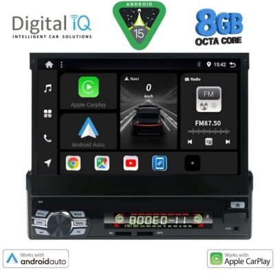 AIN-145585 - Digital iQ - DIGITAL IQ BXF 736_CPAA (7" DECK) MULTIMEDIA 1DIN - ALL IN POINT - LEFKELIS.GR