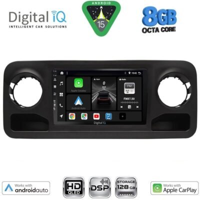 AIN-125459 - Digital iQ - DIGITAL IQ BXF 7424_CPAA (10inc) MULTIMEDIA TABLET for MERCEDES SPRINTER mod. 2018> - ALL IN POINT - LEFKELIS.GR