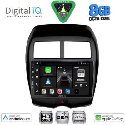 AIN-125495 - Digital iQ - DIGITAL IQ BXF 7430_CPAA (10inc) MULTIMEDIA TABLET for MITSUBISHI ASX mod. 2009-2020 - PEUGEOT 4008 mod. 2012-2018 - ALL IN POINT - LEFKELIS.GR