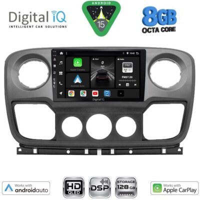 AIN-125455 - Digital iQ - DIGITAL IQ BXF 7463_CPAA (10inc) MULTIMEDIA TABLET for NISSAN NV400 - OPEL MOVANO - RENAULT MASTER mod. 2010-2020 - ALL IN POINT - LEFKELIS.GR